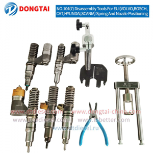 NO.104(7)Disassembly Tools For EUI (VOLVO, BOSCH,CAT,HYUNDAI,SCANIA) Spring And Nozzle Positioning